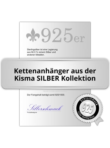 KISMA Anhänger Silber 925 Sterling Silber Marienkäfer Kettenanhänger