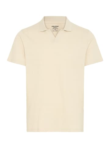 BLEND Klassisches Poloshirt Polokragen Kurzarm Casual in Grau