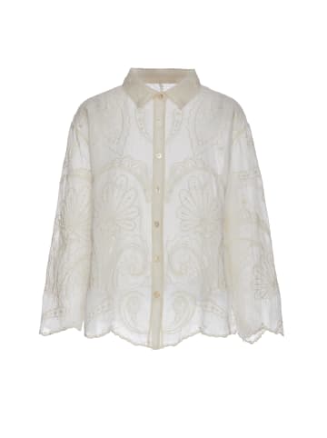 ISHA Women Shirt in Beige