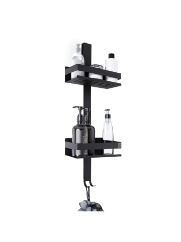 Benkstein Dusch-Organizer schwarz  Schwarz