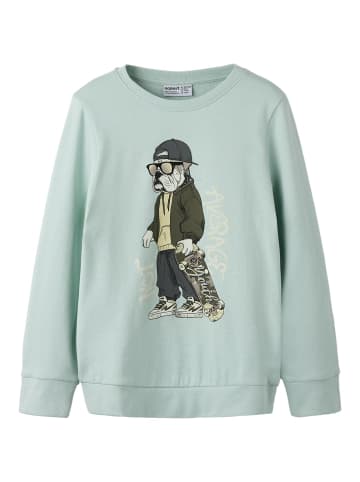 name it Sweatshirt in Surf Spray