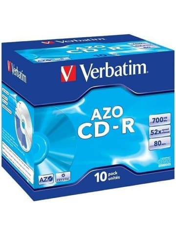 COFI 1453 Verbatim CD-R 700MB 80min 52x – Crystal Surface, DataLife Plus in Blau