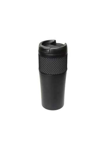 elasto Isolierbecher "Temptation" in schwarz/grau - 500 ml