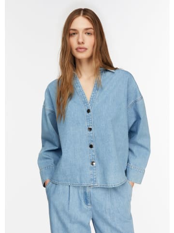 comma Bluse in 54Z7_blau