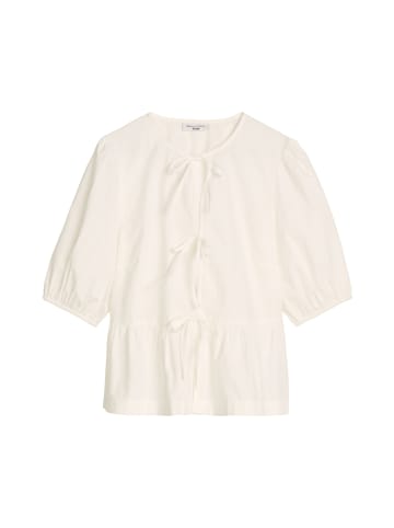 Marc O'Polo DENIM Peplum-Bluse regular in Silky White
