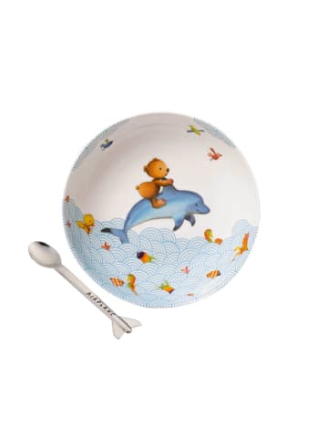 Villeroy & Boch 2er Set Kindergeschirr Happy as a Bear in bunt