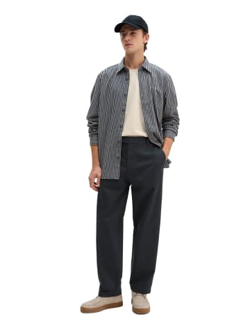 Marc O'Polo Twill-Hemd regular in Dark Blue