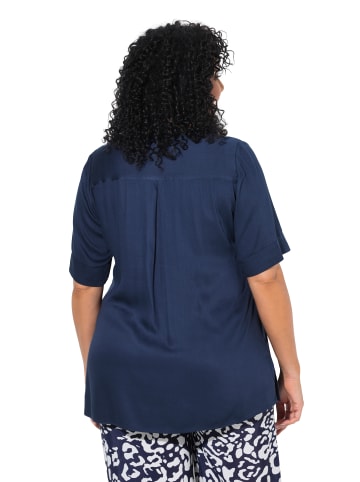 Ulla Popken Bluse in marine