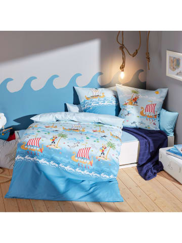 kaeppel Renforcé Kinder-Bettwäsche in blau