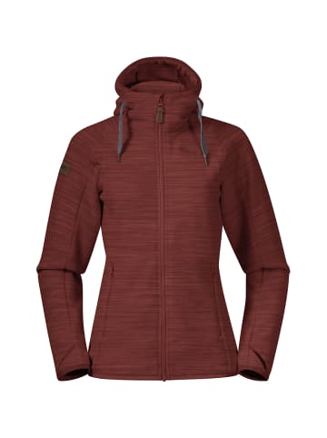 Bergans W HAREID FLEECE JACKET in Rot