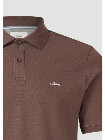 s.Oliver Polo-Shirt in 8902_dunkelbraun