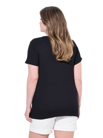 MIAMODA Shirt in schwarz