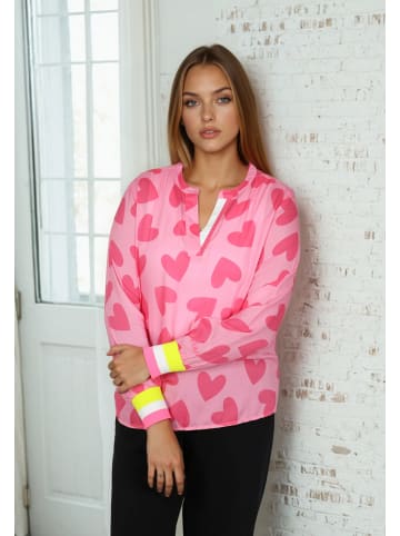 Salzhaut Langarmbluse für Damen in Rosa