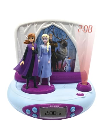 Lexibook Disney Frozen 3D-Figur Projektionswecker mit Sounds