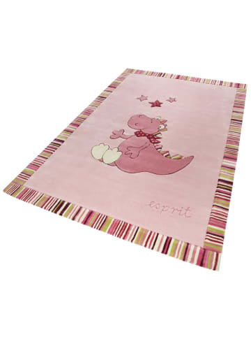 Esprit home Teppich "Sweet dragon" in Rosa