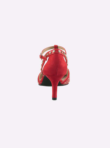 Heine Pumps in rot