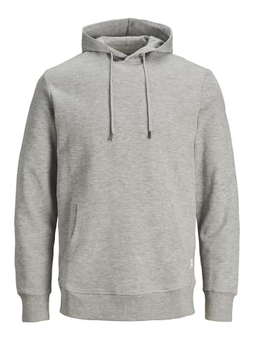 Jack & Jones Kapuzenpullover in Light Grey Melange