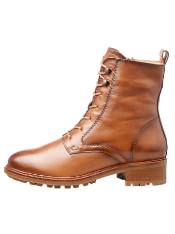 LLOYD Schnürboots mit tiefem Reißverschluss in BRAUN