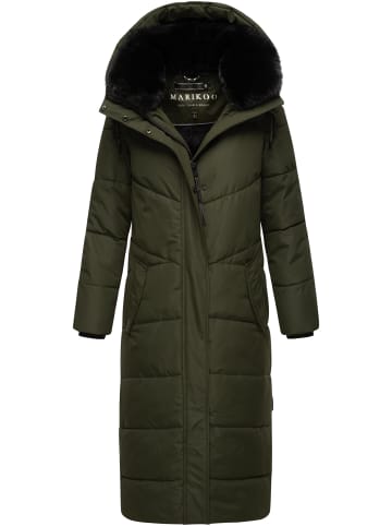 Marikoo Steppmantel Hingucker XIV-1 in Dark Olive
