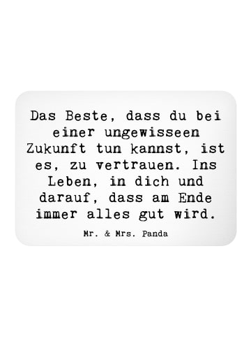 Mr. & Mrs. Panda Magnet Spruch Neuen Technologien begegnen mit S... in Weiß