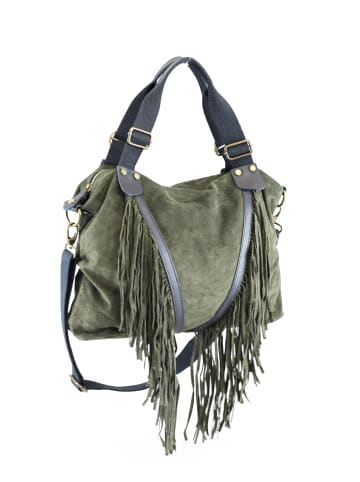 collezione alessandro Fransentasche " Antonia " in grün