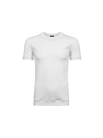 Ragman Rundhals T-Shirt für Herren in weiss