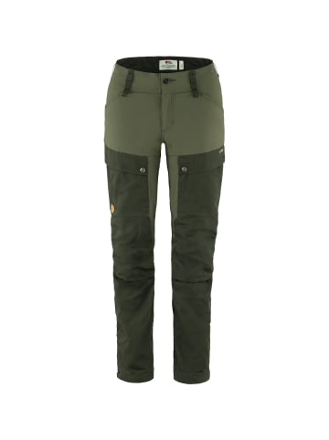 FJÄLLRÄVEN Trekkinghose in grün