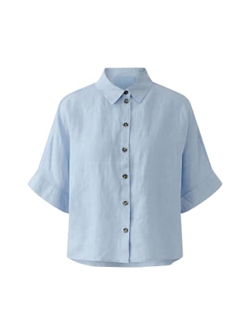 Oui Leinenbluse in kentucky blue