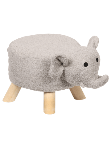 Kesper Kinderhocker in grau
