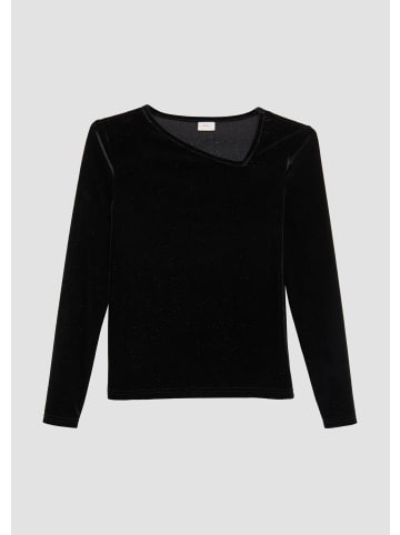 s.Oliver T-Shirt langarm in Schwarz