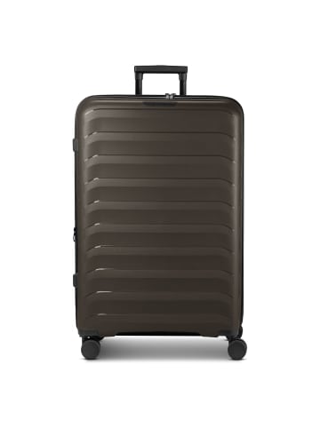 D&N Toronto 4 Rollen Trolley L 75 cm mit Dehnfalte mocha brown