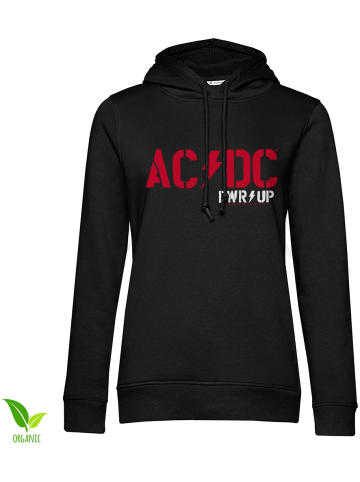 AC/DC Hoodie "Pwr Up Girly Hoodie" in Schwarz