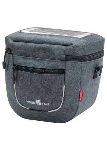 KLICKfix Aventour Compact City 3 - Lenkertasche 20 cm (grey) in grau