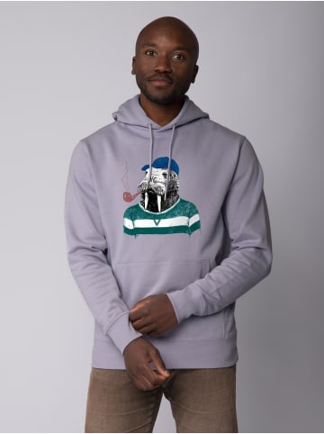 wat? Apparel Sweatshirt Walross in Lavender