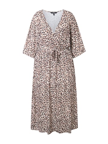 Ulla Popken Kleid in dunkles kitt