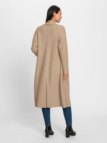 Heine Strickmantel in beige