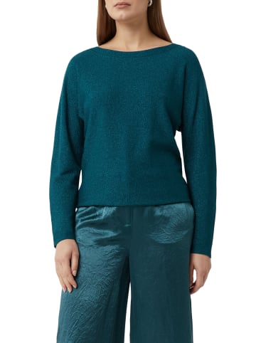 comma Pullover in petrol - 0003