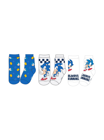 Sonic Running Kindersocken 23–34 – Atmungsaktiv & Komfort