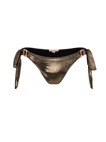 Moda Minx Bikini-Hose Shimmering Lights in Espresso