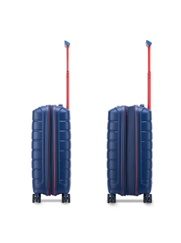 Roncato B-Flying Move 4 Rollen Kabinentrolley 55 cm mit Dehnfalte in ultramarine blue