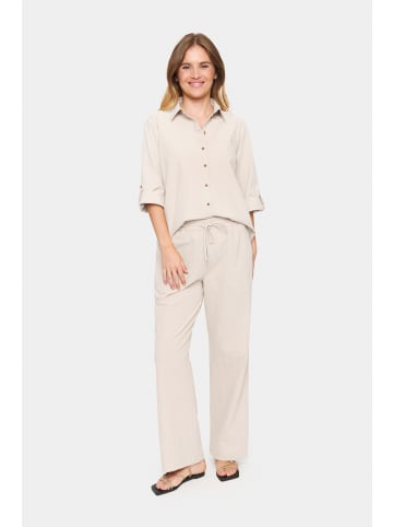 SAINT TROPEZ Casual Hose ZalindaSZ Gerade Passform in Ice