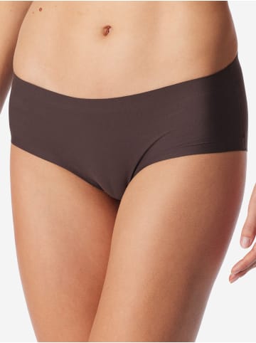 Schiesser Panty Invisible Cotton in deepbrown,deepbrown