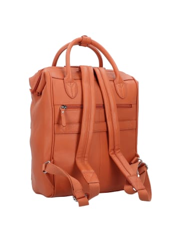 Jump Uppsala Cuir Rucksack Leder 34 cm Laptopfach in terracotta