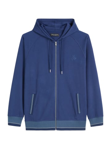 Marc O'Polo Kapuzensweatjacke Heavy Jersey in Iris ink