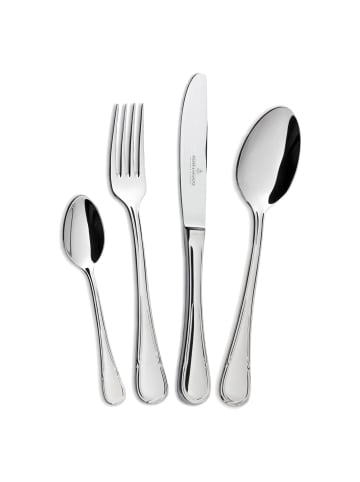 Picard & Wielpütz 24-tlg. Tafelbesteck Ligato in Silber – in silber