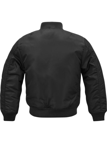 Brandit Kinder Bomberjacke "Kids Ma1 Jacket" in Schwarz