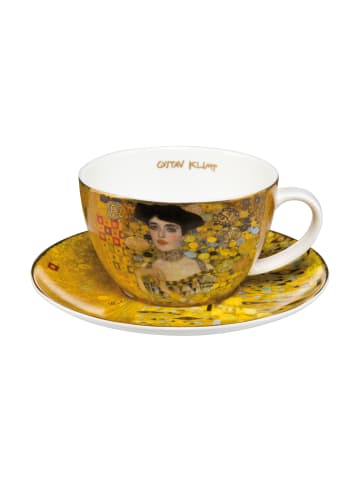 Goebel Tee-/ Cappuccinotasse " Gustav Klimt - Adele Bloch-Bauer " in Klimt - Adele