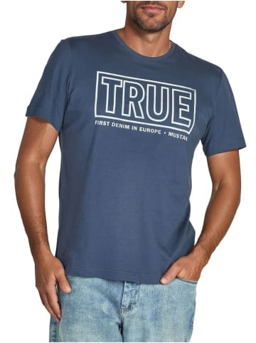 Mustang T-Shirt 4er Pack Mustang Herren T-Shirt in Mehrfarbig
