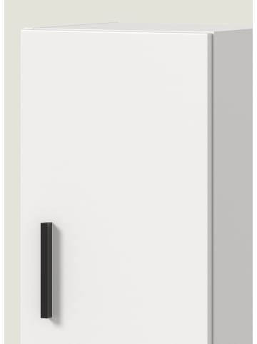 Inn.Furn Wohnwand in weiß 256 cm, Wohnkombination mit Soft-Close