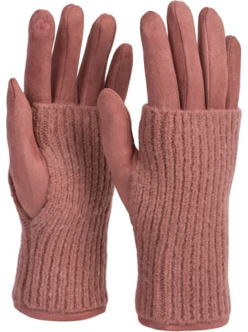 styleBREAKER Touchscreen Handschuhe in Altrose